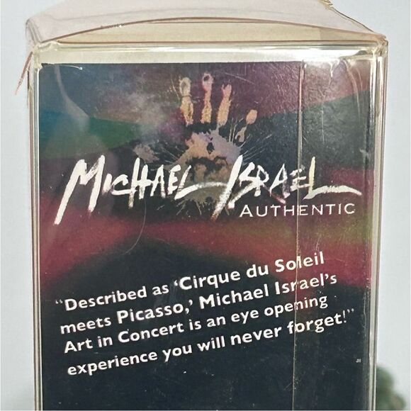 NEW Michael Israel Collectible Paintbrush Multicolor Authentic In Clear Box NWOT - Picture 9 of 13